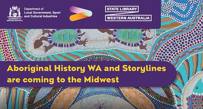 Aboriginal History WA and Storylines are coming to the Midwest with logos and artwork