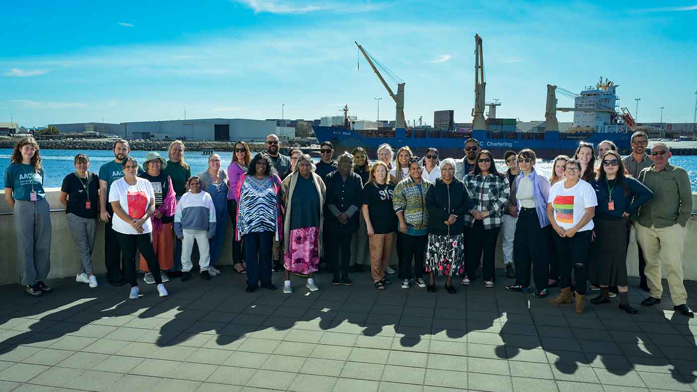 Image of participants at the Indigenous Cultural and Intellectual Property workshop, May 2024