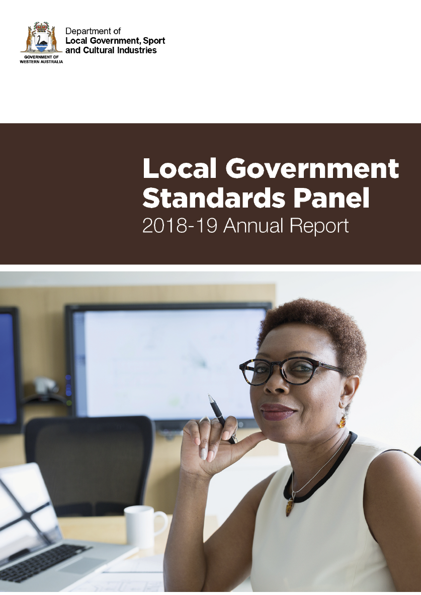 Local Government Standards Panel 2018-19 Annual Report cover