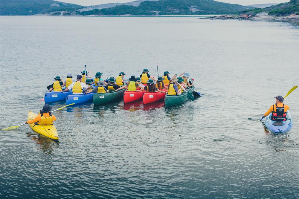 rafting-up